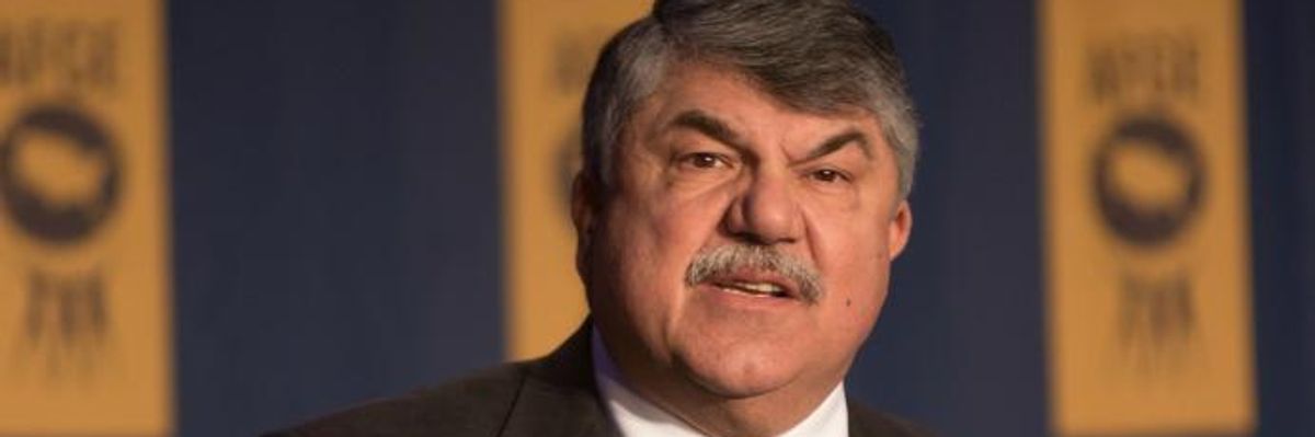 AFL-CIO president Richard Trumka