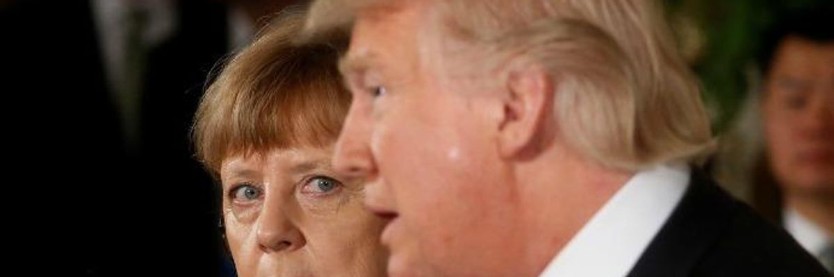 Trump Picks Fights with US Allies: Germany, NATO, EU, Britain etc.