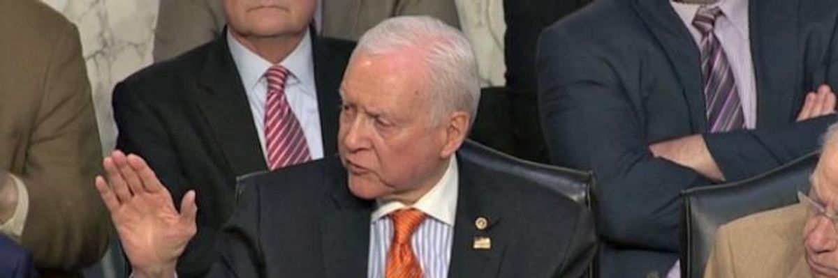 Watch GOP Senator Get Really Mad and Say 'Bullcrap' When Tax Plan Designed to Benefit the Rich Called a Tax Plan to Benefit the Rich