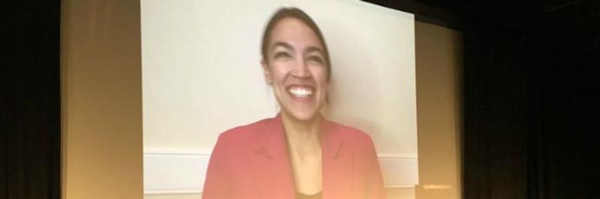 After Standing Ovation at Sundance, Ocasio-Cortez Says 'All Hands on Deck' Against 'Systemic Injustices' That Led to Trump