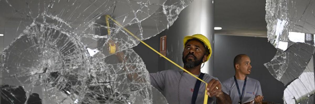 Aftermath of Congress raid in Brazil