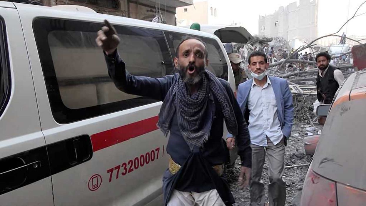 Aftermath Of IDF Strikes In Sanaa