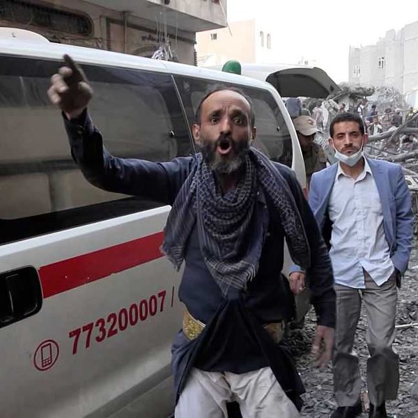 Aftermath Of IDF Strikes In Sanaa