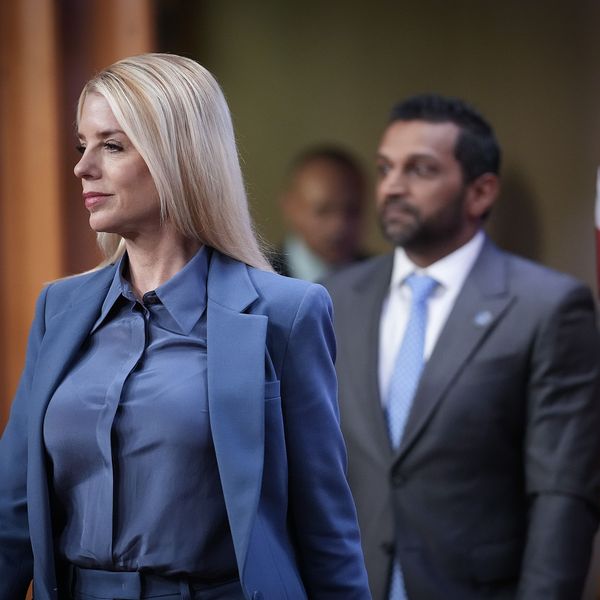 AG Bondi and FBI Director Patel Hold Press Conference On Jan. 6 Pipe Bomber
