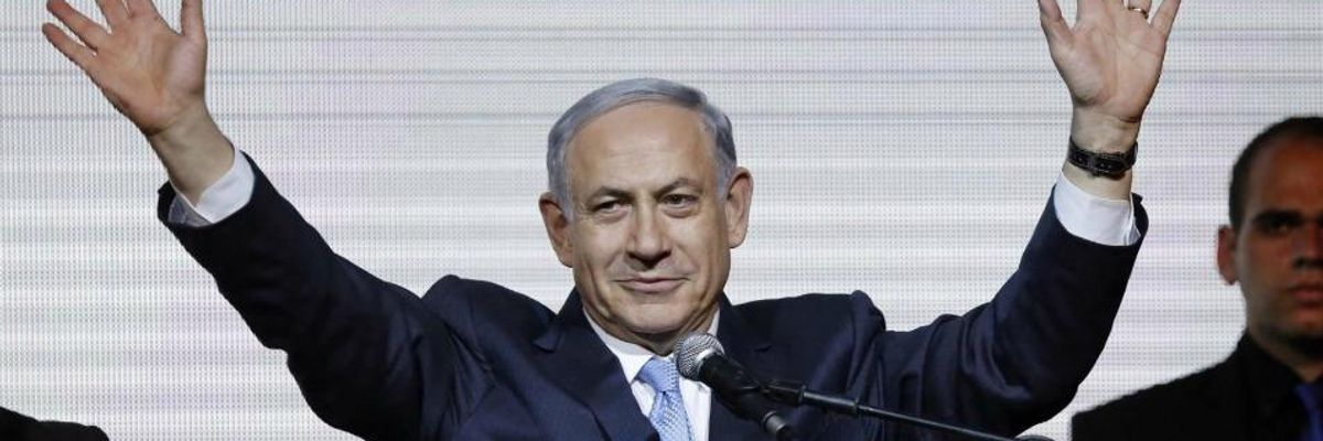 Appeal to Israel's Right Pays Off as Netanyahu Survives to Win Re-Election