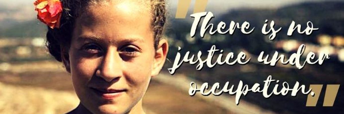 'No Justice Under Occupation': Palestinian Teenager Ahed Tamimi Gets 8 Months in Prison for Slapping Israeli Soldier