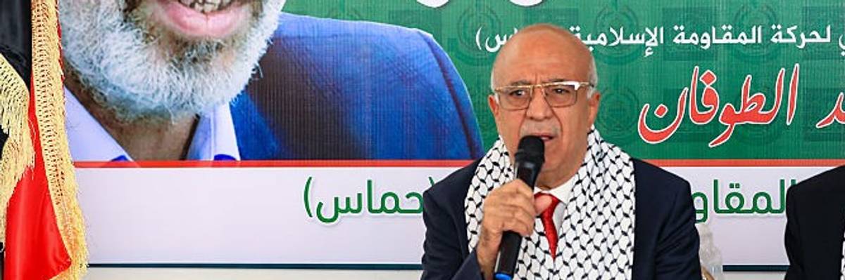 Ahmed al-Rahawi, prime minister of Yemen's Houthi-led government,