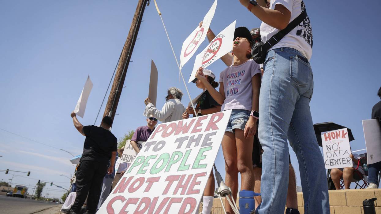 AI protest