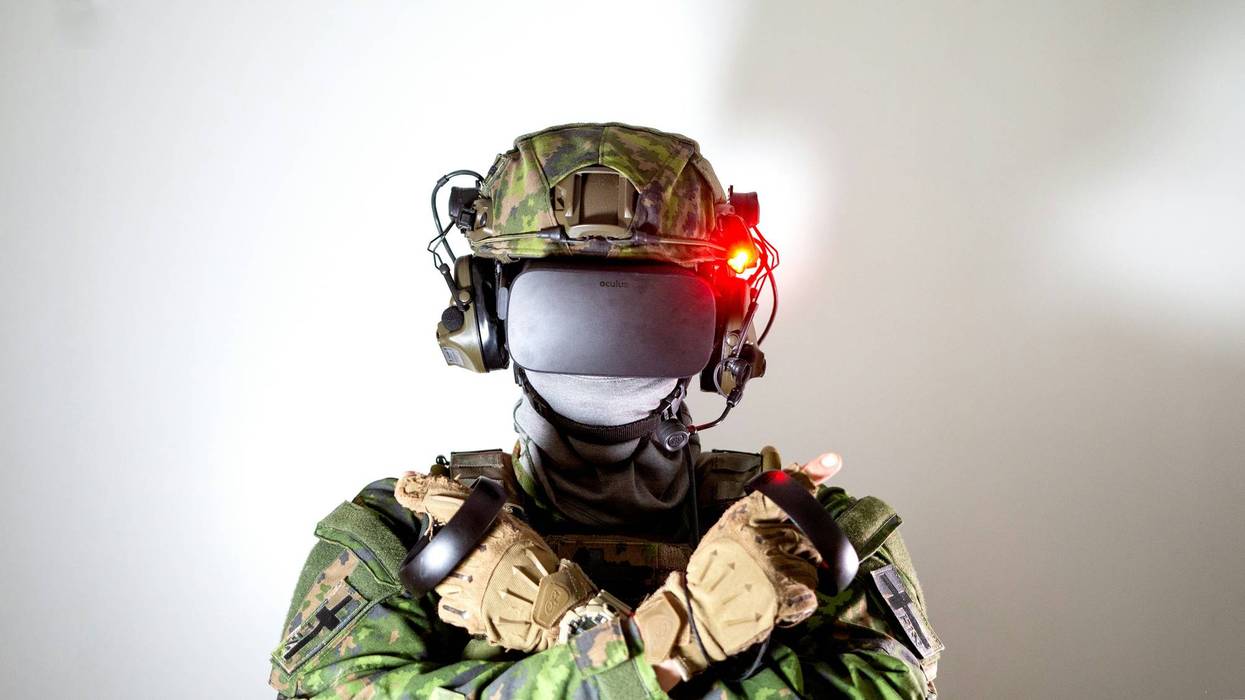 AI soldier warfare