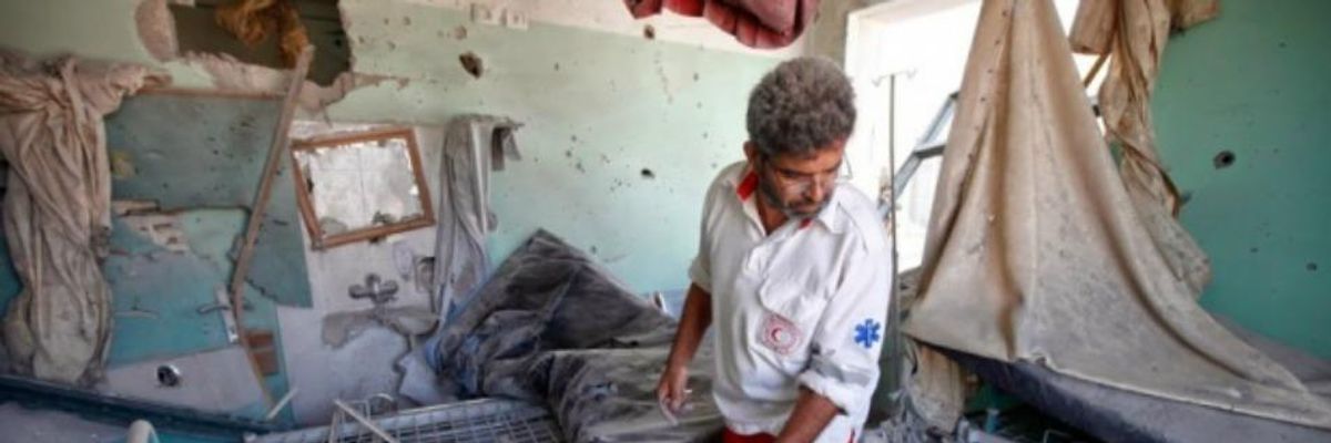 Al-Aqsa Hospital Hit As Strikes on Gaza's Medical Facilities Continue