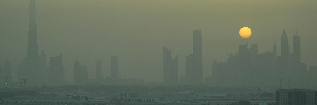 air pollution in Dubai