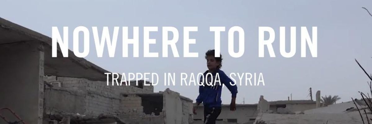 A 'Scale of Brutality...Out of Control': Amnesty Says US Annihilation of Raqqa Possible War Crime