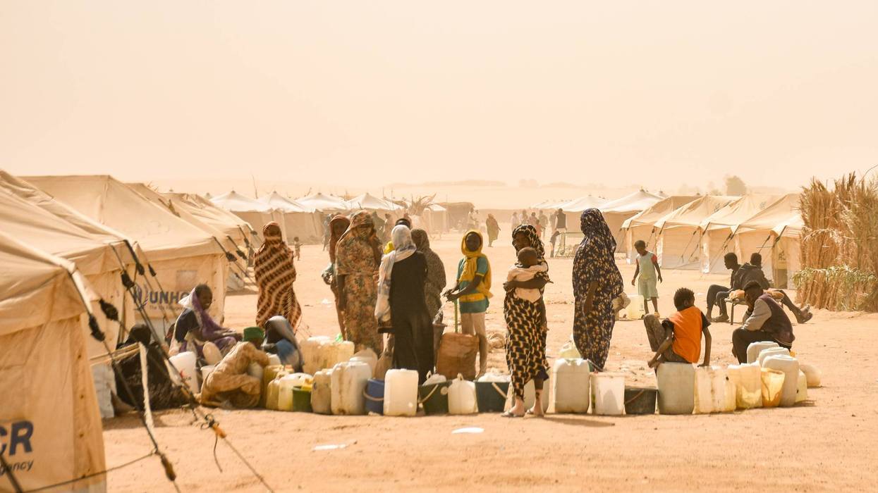 Al-Affad Refugee Camp in Sudan shelter thousands of people