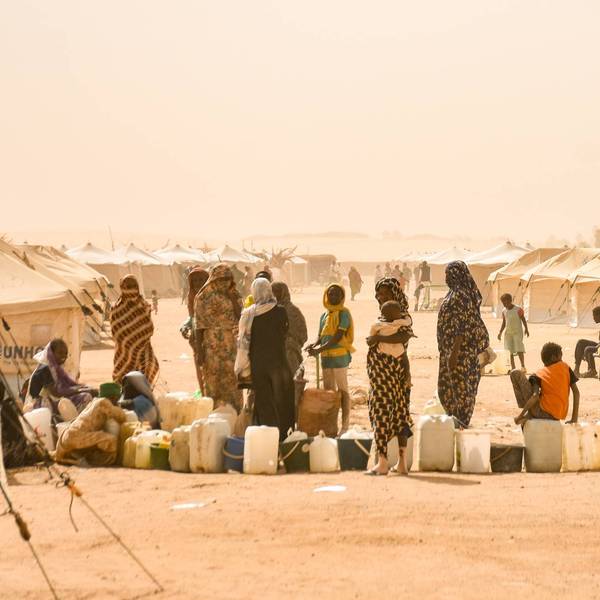 Al-Affad Refugee Camp in Sudan shelter thousands of people