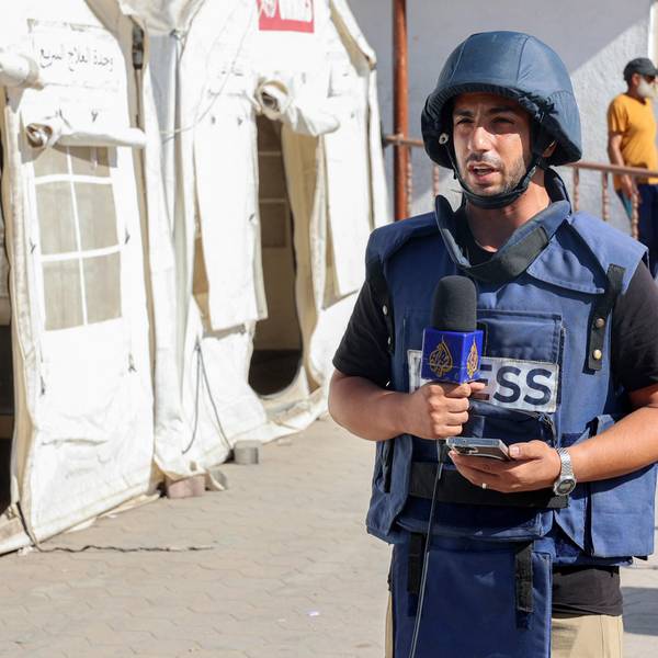 Al Jazeera correspondent Anas al-Sharif