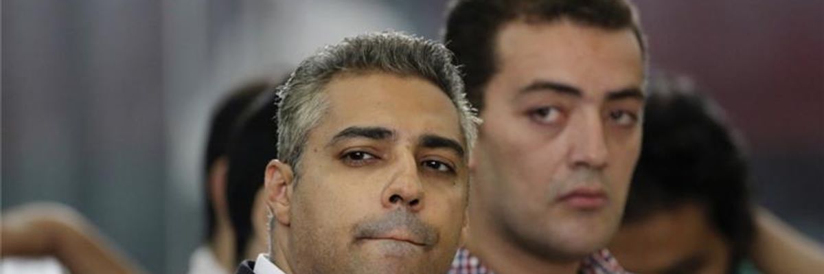 Worldwide Condemnation as Egypt Whisks Al-Jazeera Journalists to Prison