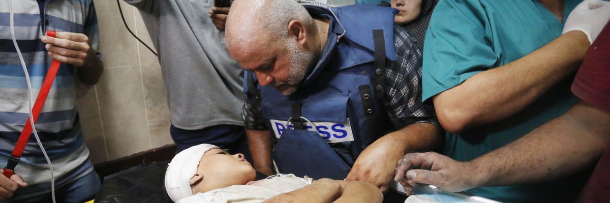 Al Jazeera reporter Wael al-Dahdouh