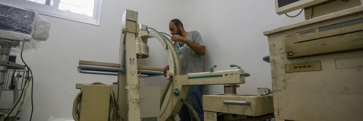 Al-Shifa Hospital In Gaza Repairs Damaged Equipment With Salvaged Parts