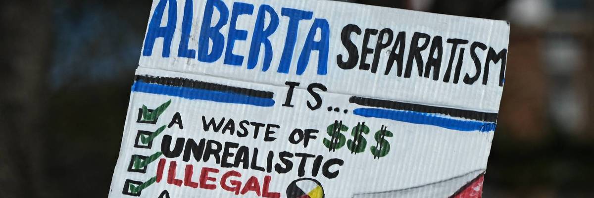 Alberta Sovereignty Sparks Protests And Tensions In Edmonton