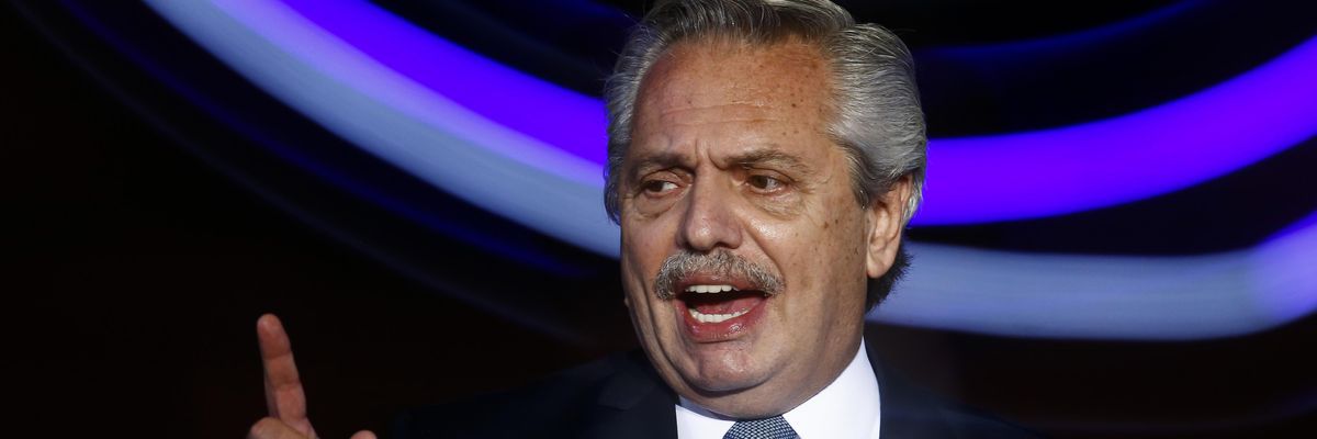 Alberto Fernandez president of Argentina