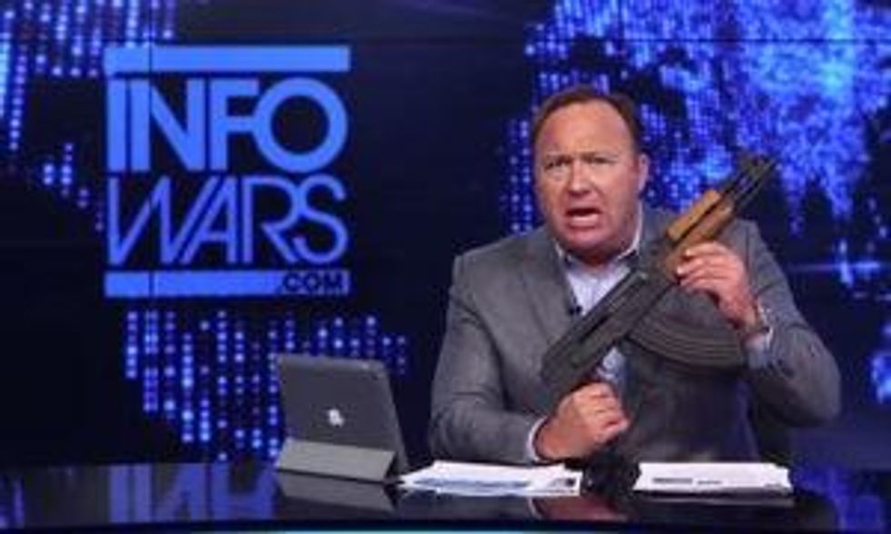 Alex Jones: First they came for the conspiracy theorists....