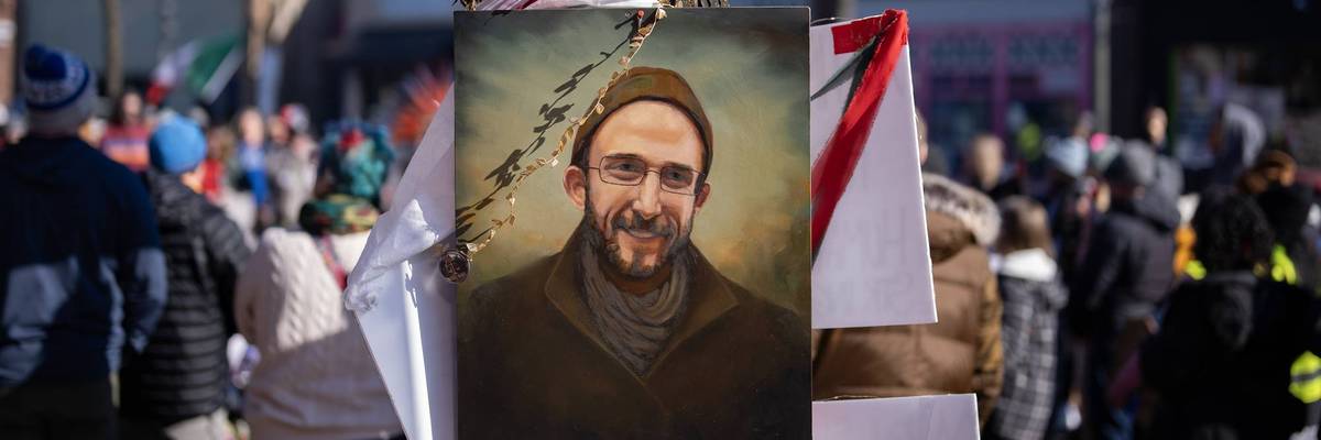 Alex Pretti memorial, Minneapolis, February 2026