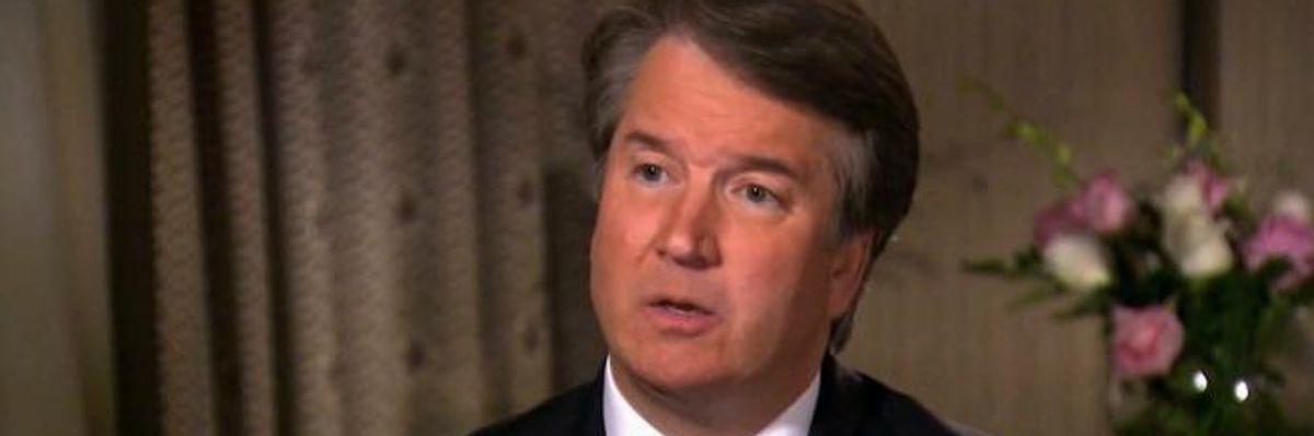 Unimpressed Critics Say Kavanaugh's Soft-Ball Interview on Fox Shows Just 'How Blatantly He'll Lie to Try and Advance His Career'