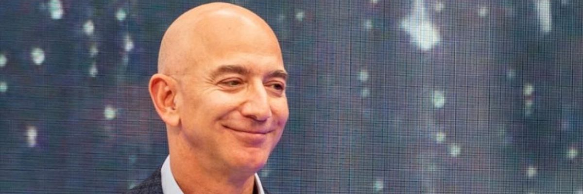 'American Capitalism Is Off the Rails': Bezos Now Worth $200 Billion as Millions Struggle to Afford Essentials