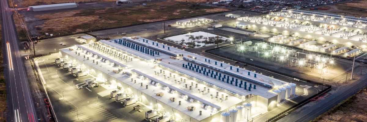 Amazon data center Oregon