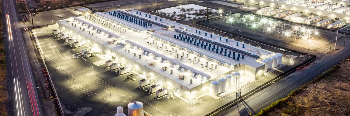 Amazon data center Oregon