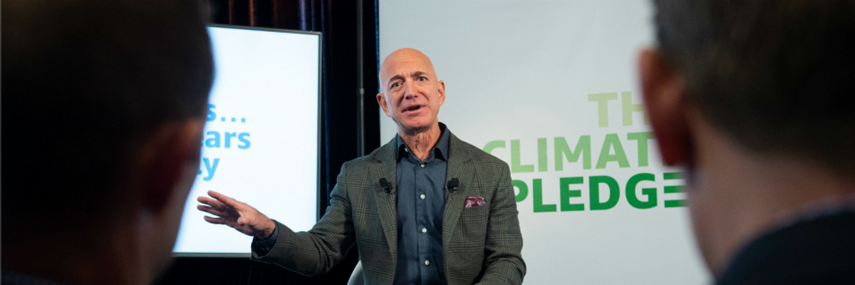 'Huge Win' But 'Not Enough': Amazon Workers Claim Credit for Pushing Bezos on Climate, Vow to Intensify Campaign