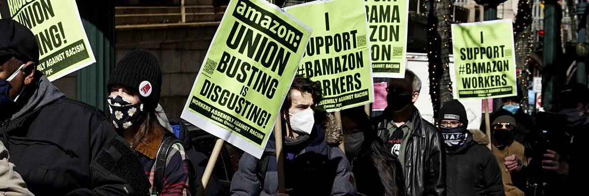Amazon protest