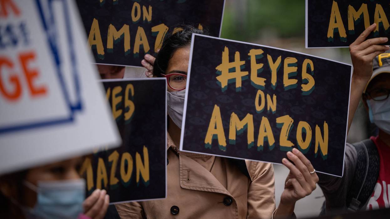 Amazon protest