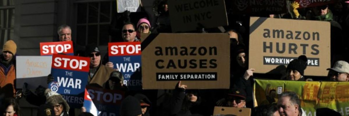 Organizers Oust Amazon HQ2 From New York
