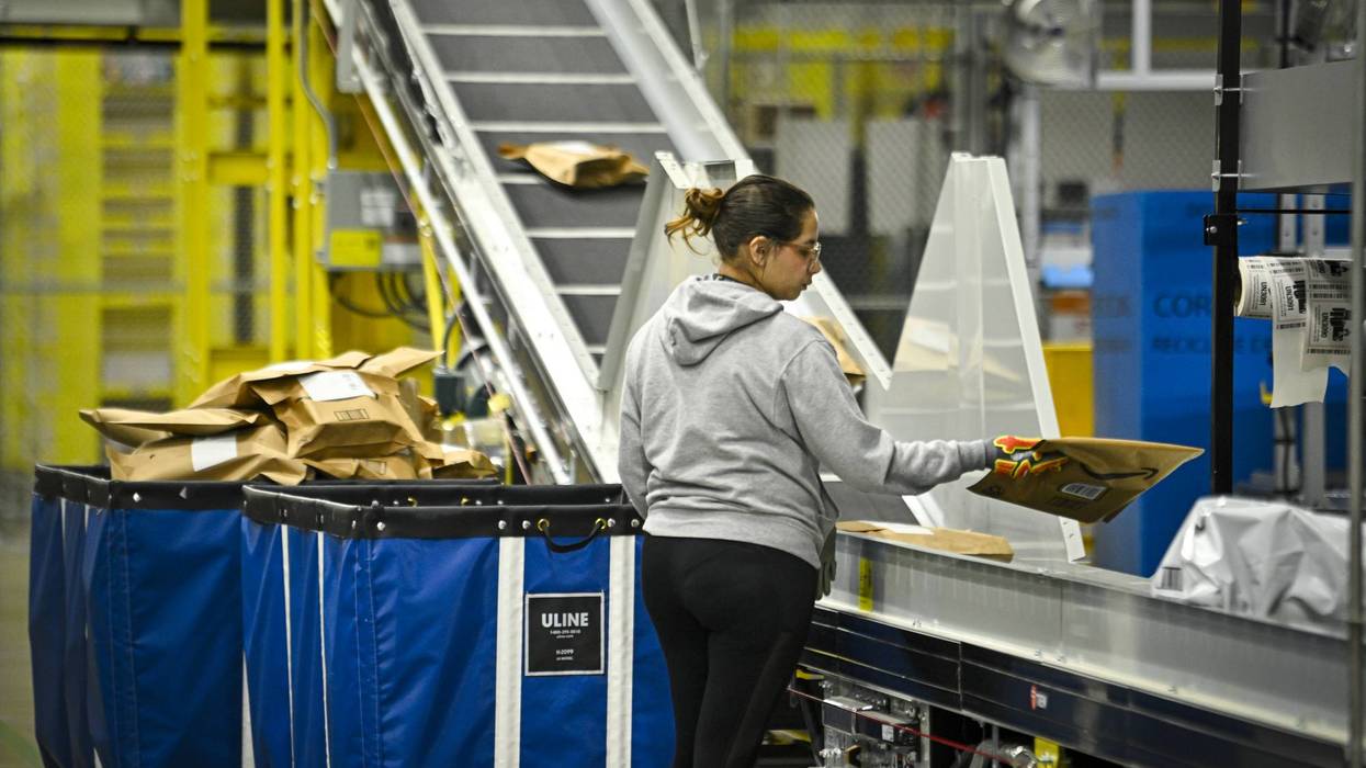 Amazon Warehouse Operates On Cyber Monday