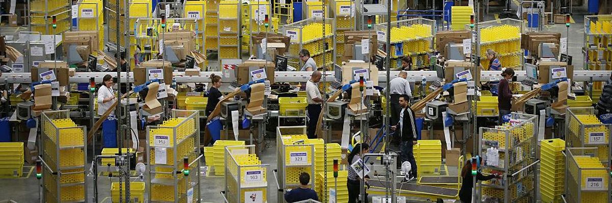 Thinking of Amazon Workers This Holiday Season