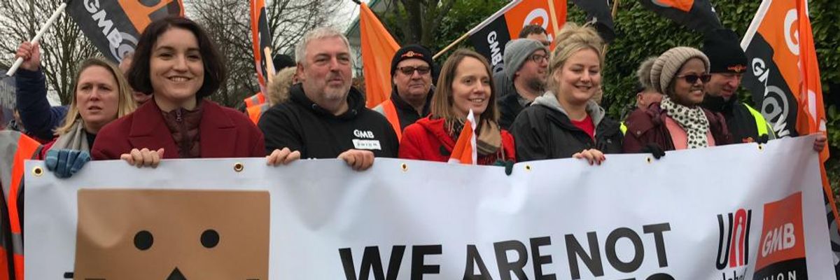 'We Are Not Robots': Amazon Workers Across Europe Walk Out on Black Friday Over Low Wages and 'Inhuman Conditions'