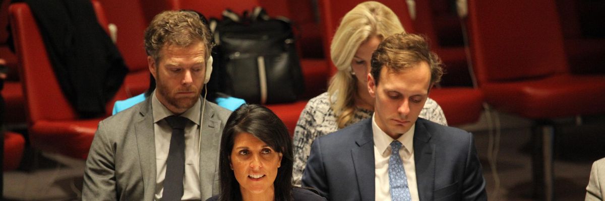 For Denouncing Vast Israeli Abuses, Nikki Haley Says UN Human Rights Council 'Lacks Credibility'