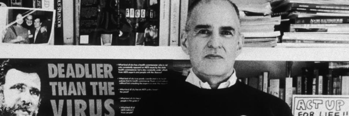 Pioneering AIDS Activist Larry Kramer--Whose "Rage Helped Inspire a Movement"--Dead at 84