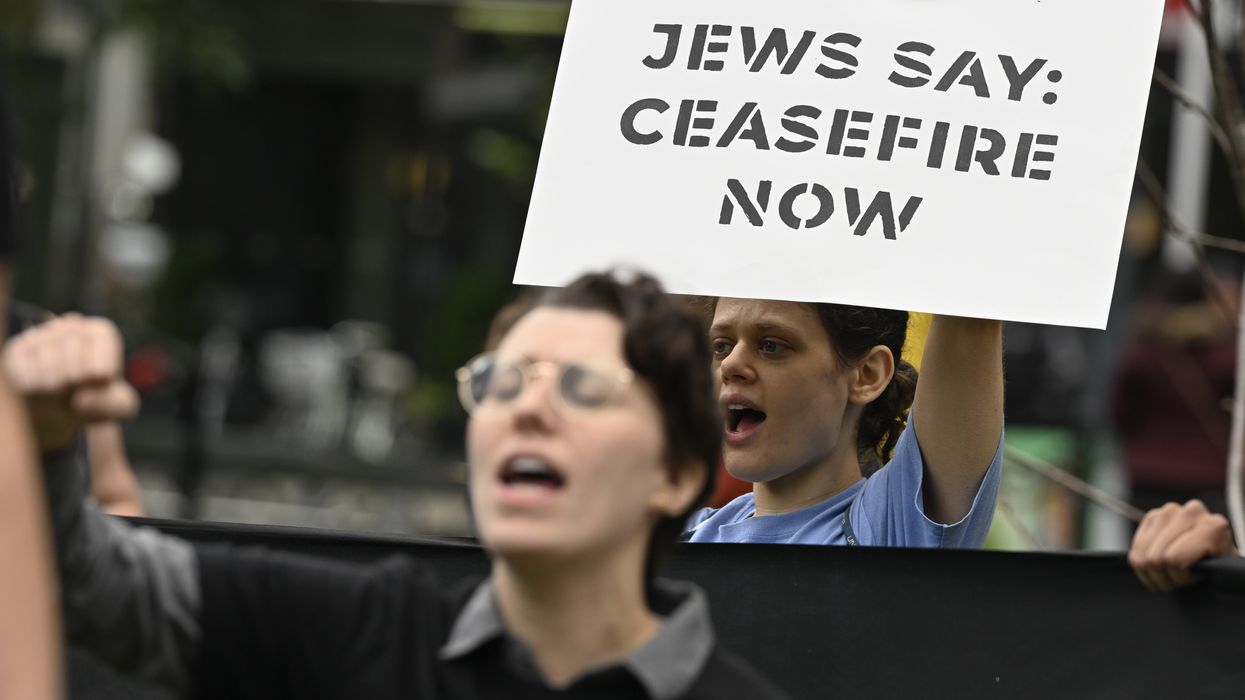 American Jews rally in support of a Gaza cease-fire