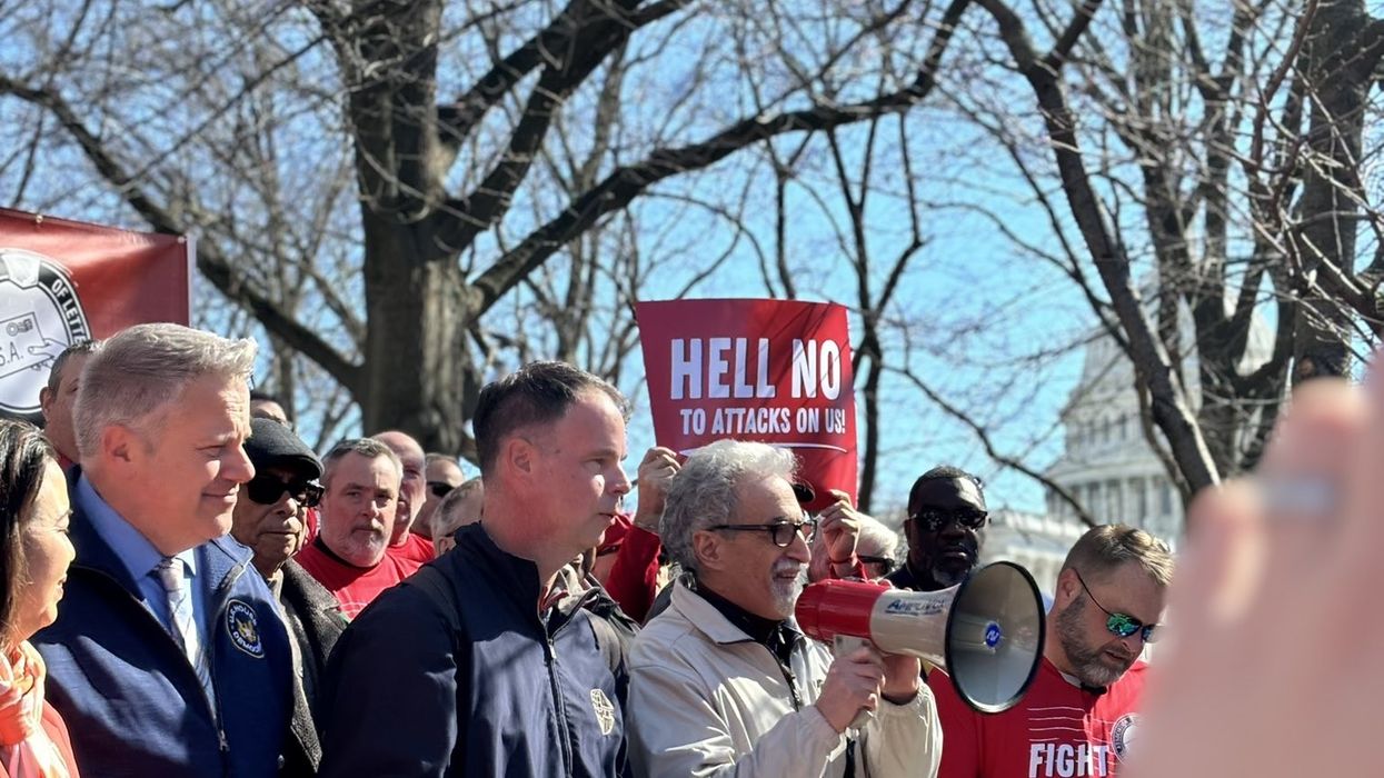 American Postal Workers Union president Mark Dimondstein