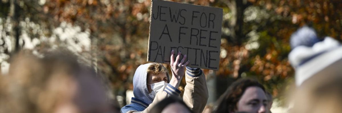 American University students protest Israeli attacks on Gaza in Washington