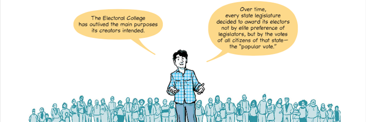 'Electing a President': Exclusive Excerpt From New Graphic Novel on the US Elections System