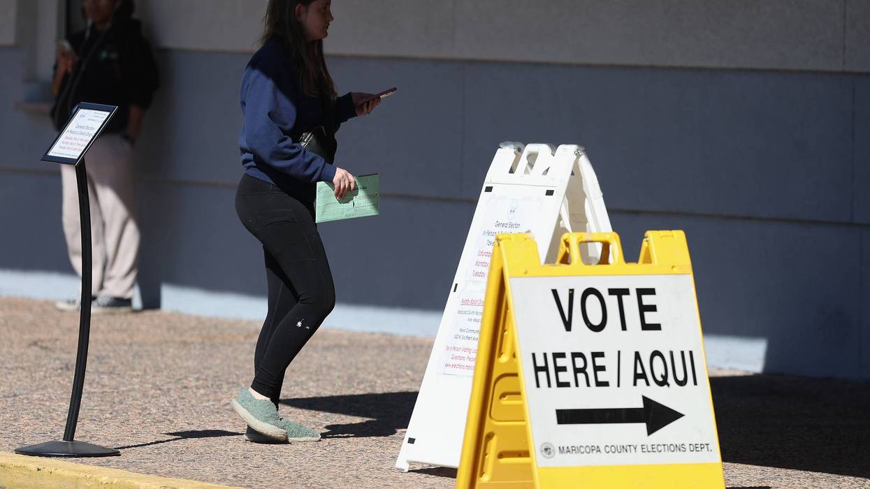 Americans Go To The Polls In The 2024 Elections