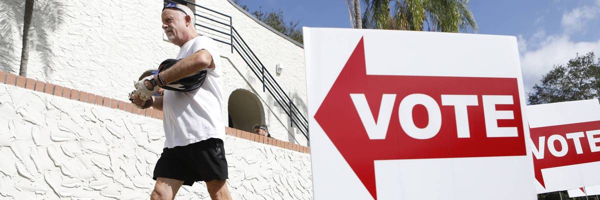 Americans Head To The Polls To Vote In The 2022 Midterm Elections