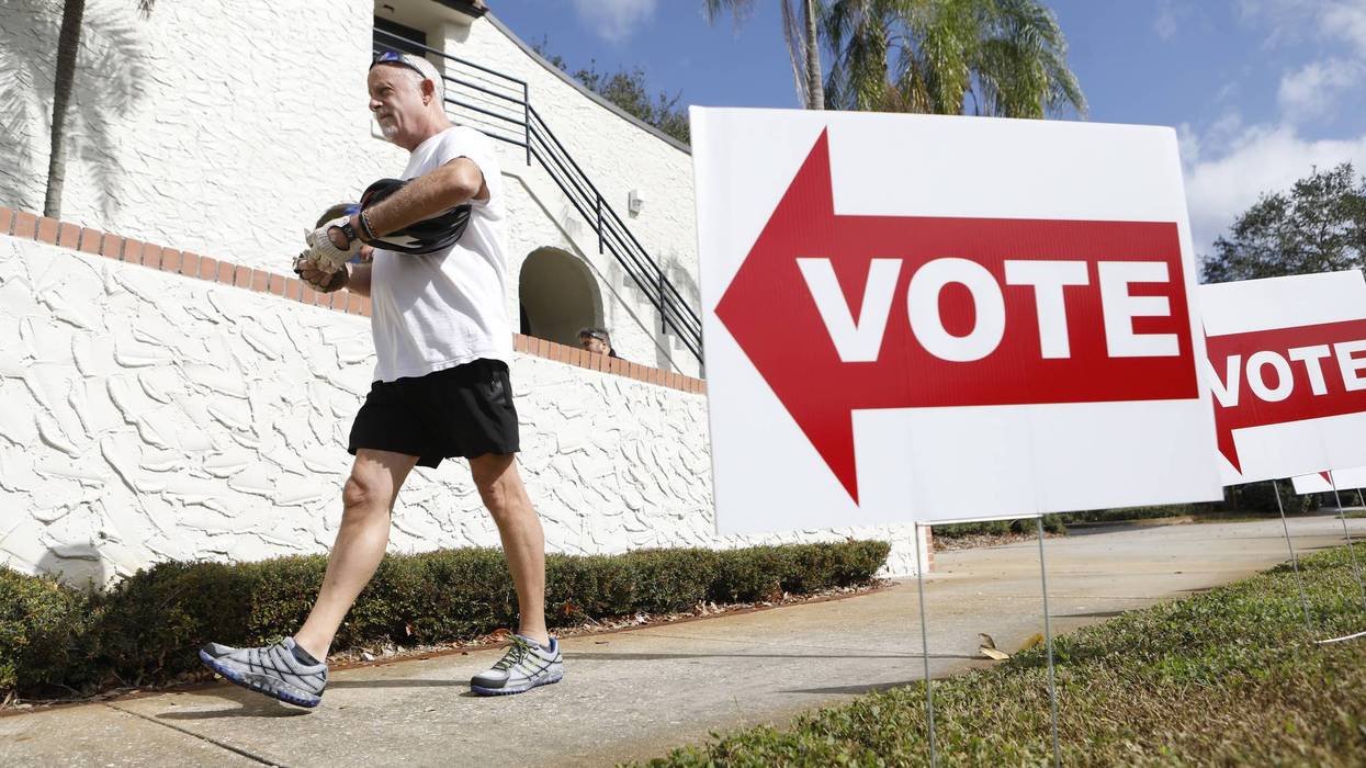 Americans Head To The Polls To Vote In The 2022 Midterm Elections