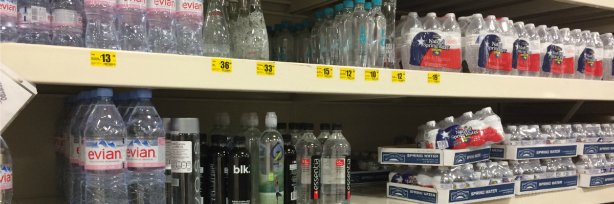 Research Exposes $16 Billion Bottled Water Industry's Predatory Marketing Practices