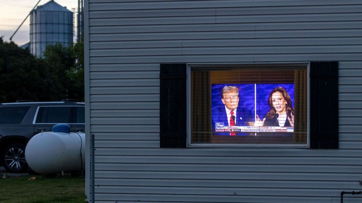 Americans Watch The First Debate Between Donald Trump And Kamala Harris