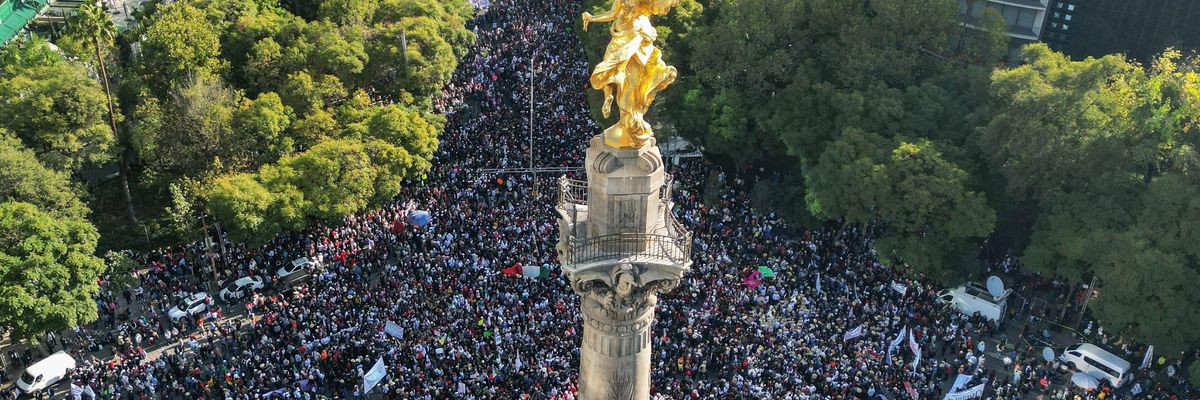 AMLO March - Mexico City