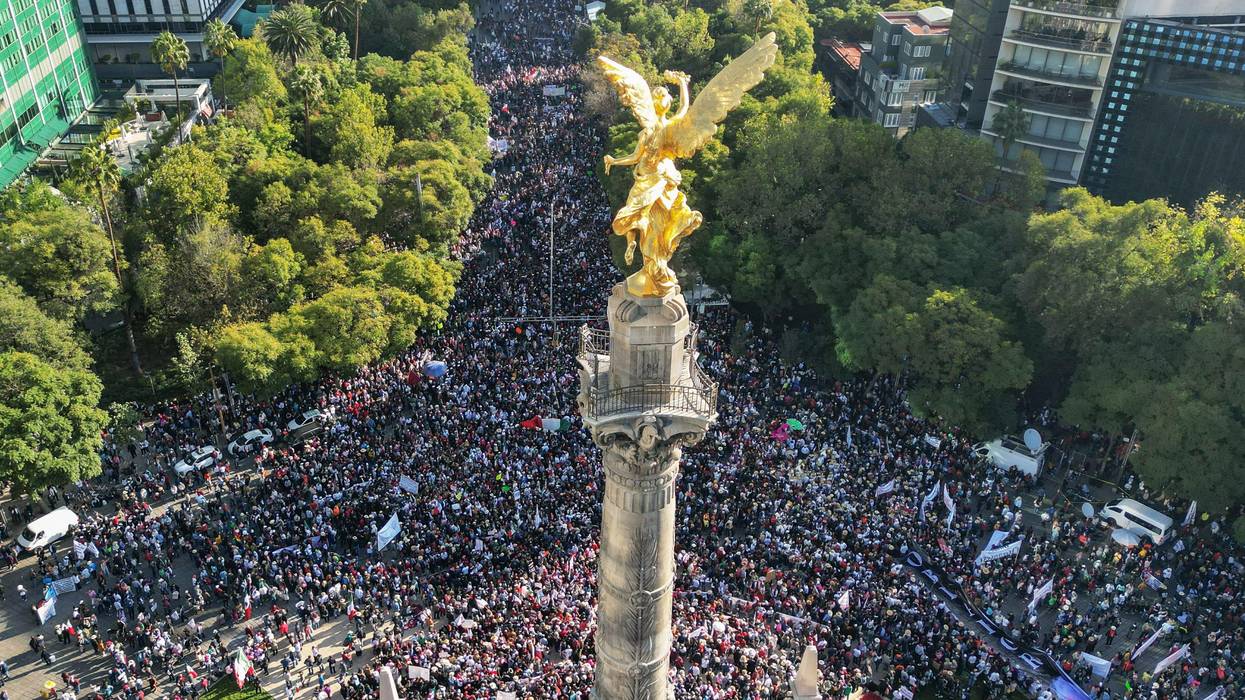AMLO March - Mexico City